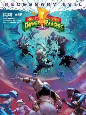 cover image of Mighty Morphin Power Rangers (2016), Issue 49